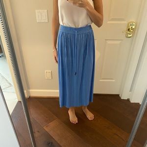 Alice + Olivia blue maxi skirt